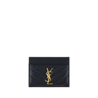 Saint Laurent Black Lamb Ovis Aries Wallet