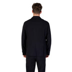 Armani Exchange Black Lyocell Blazer