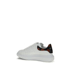 Alexander McQueen White Calf Leather Bos Taurus Low Top Sneakers