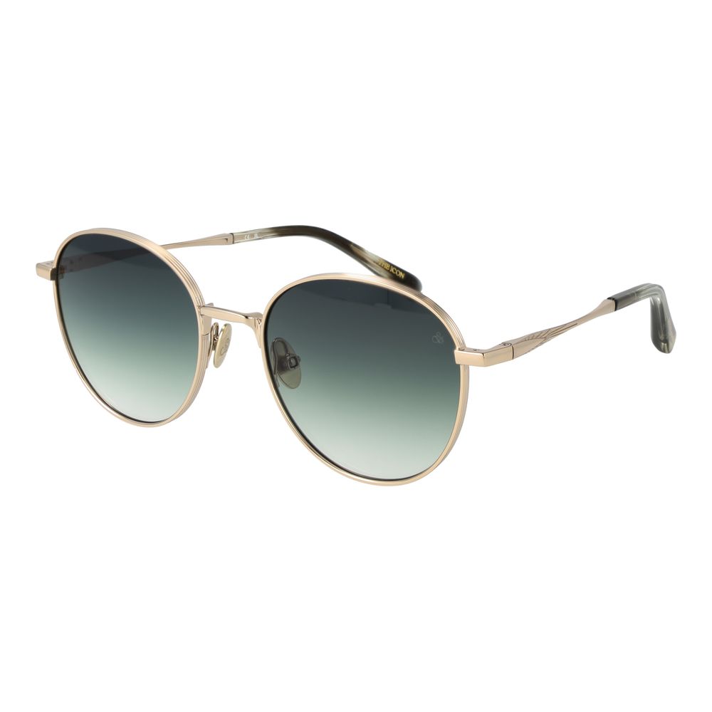 Scotch & Soda Gold Metal Sunglasses