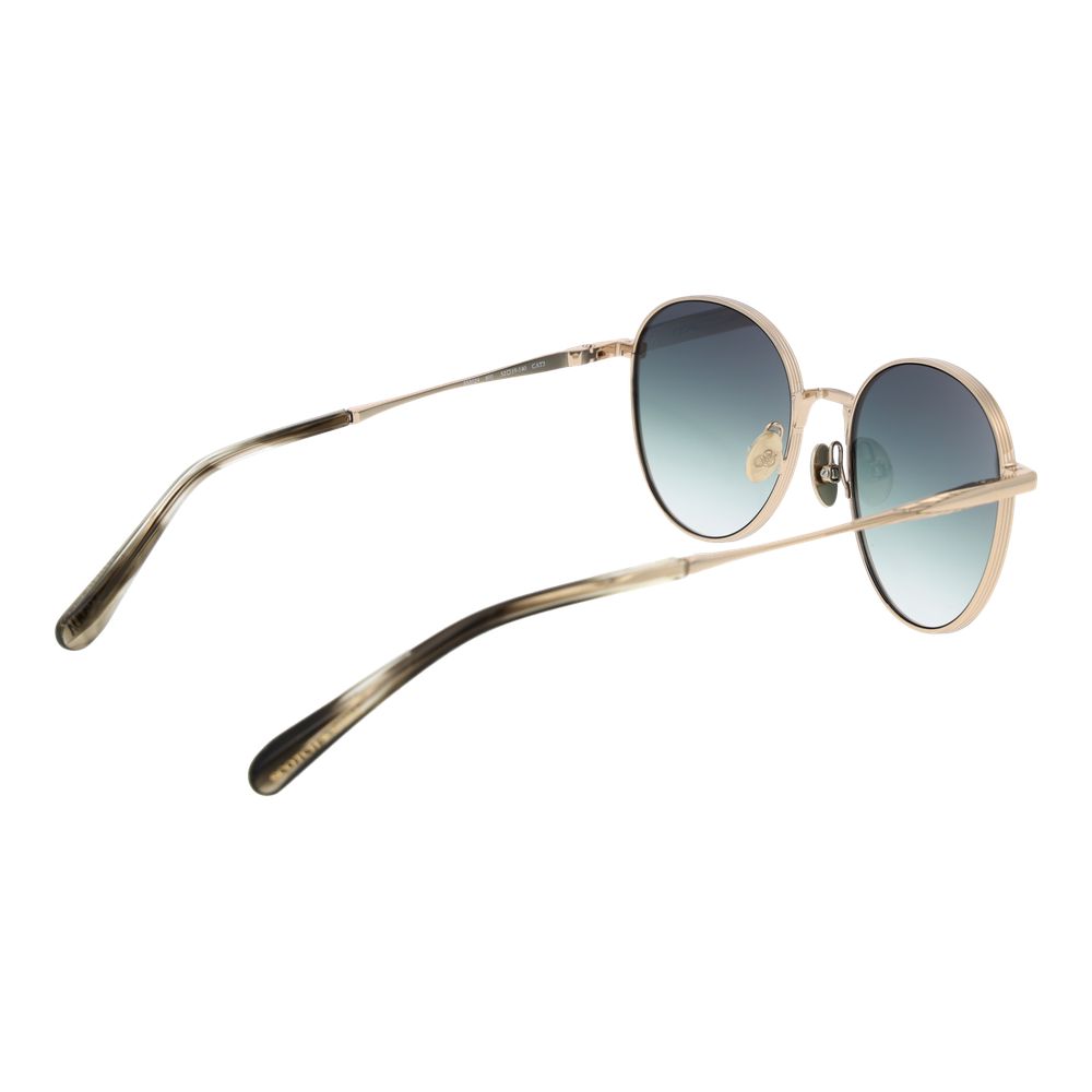 Scotch & Soda Gold Metal Sunglasses
