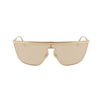Victoria Beckham Gold Metal Sunglasses