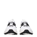 Valentino Garavani White Fabric Athletic Sneakers