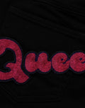 Dolce & Gabbana Black Queen Embroidery PRETTY Denim Jeans