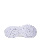 Versace White Fabric Sneakers