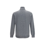 Brunello Cucinelli Gray Wool Oves Aries Turtleneck