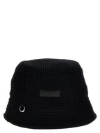 Jacquemus Black Viscose Bucket Hat
