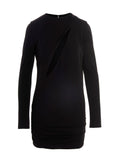 Versace Black Viscose Short Dress