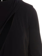 Versace Black Viscose Short Dress