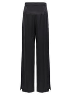 Max Mara Black Silk Casual Pants