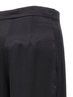 Max Mara Black Silk Casual Pants