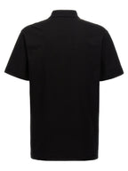 Givenchy Black Cotton Polo Shirt