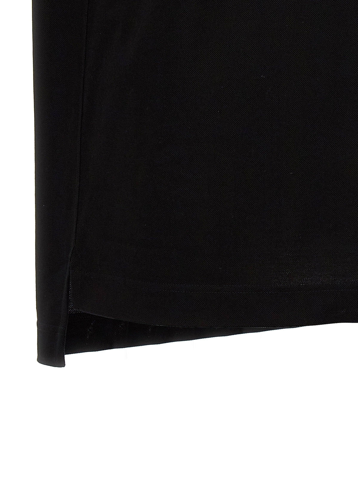 Givenchy Black Cotton Polo Shirt