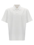 Givenchy White Cotton Polo Shirt
