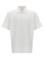 Givenchy White Cotton Polo Shirt