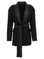Max Mara Black Viscose Blazer