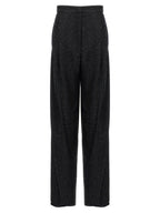 Max Mara Black Viscose Dress Pants