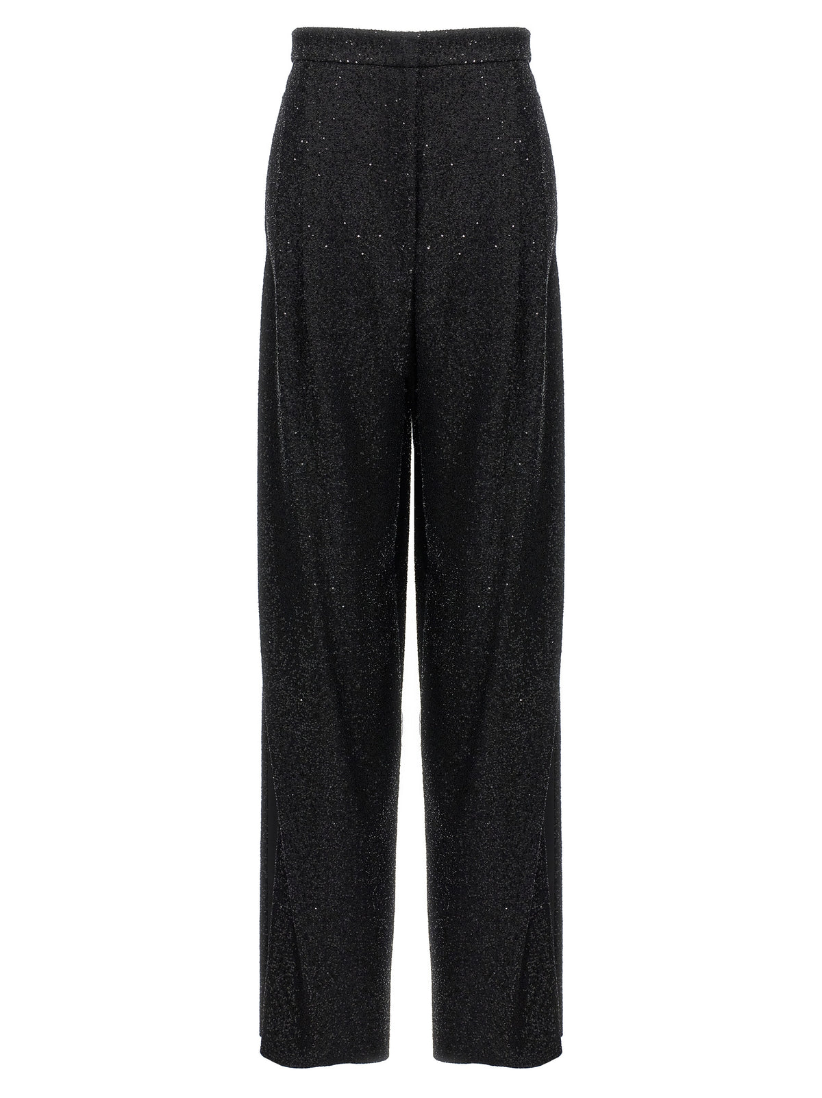 Max Mara Black Viscose Dress Pants