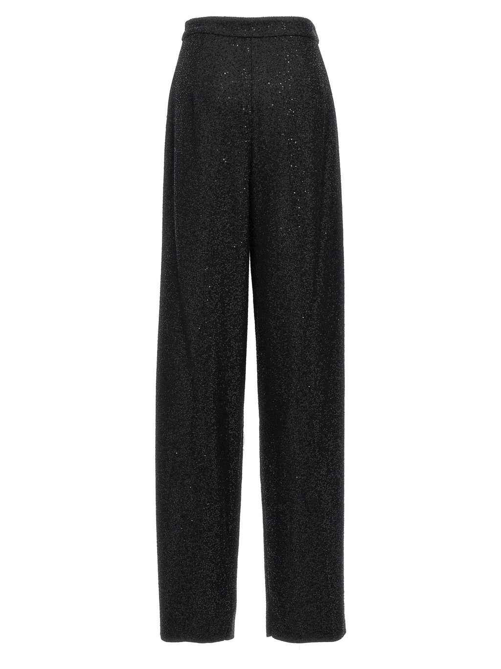 Max Mara Black Viscose Dress Pants