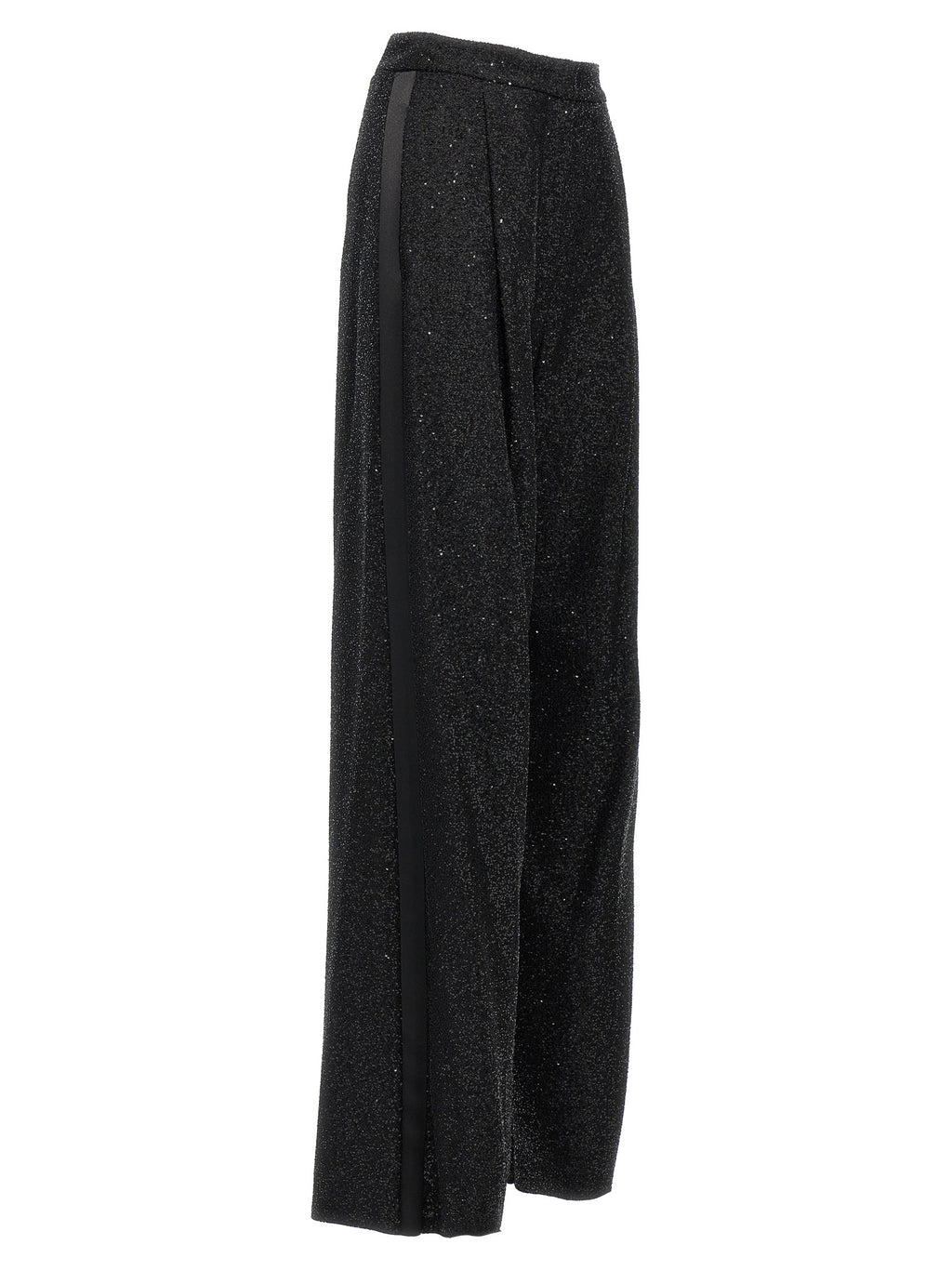Max Mara Black Viscose Dress Pants