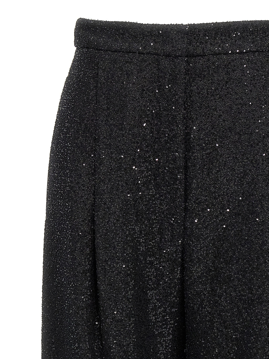 Max Mara Black Viscose Dress Pants