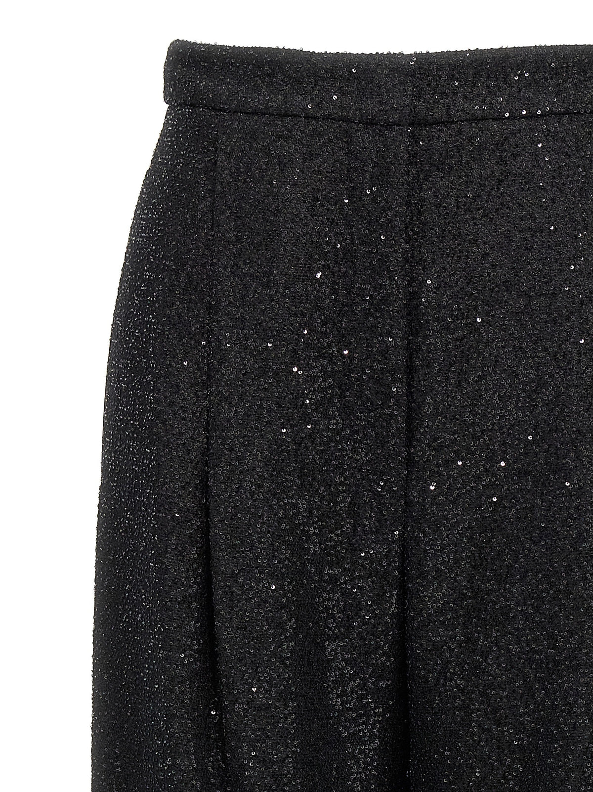 Max Mara Black Viscose Dress Pants