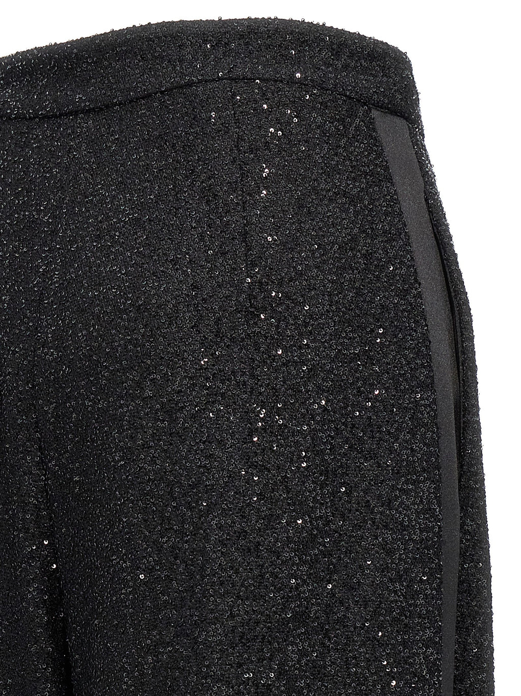 Max Mara Black Viscose Dress Pants