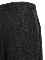 Max Mara Black Viscose Dress Pants