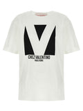 Valentino Garavani White Cotton T-Shirt