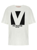 Valentino Garavani White Cotton T-Shirt