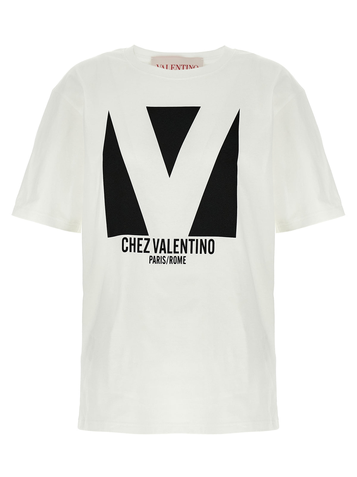Valentino Garavani White Cotton T-Shirt