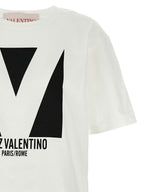 Valentino Garavani White Cotton T-Shirt
