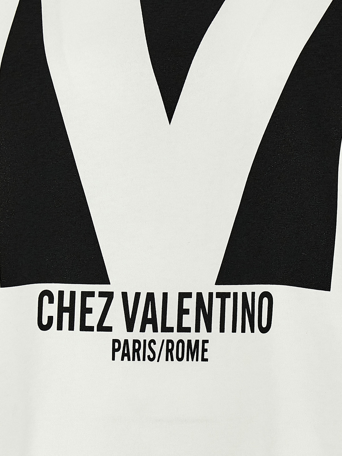 Valentino Garavani White Cotton T-Shirt