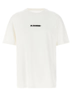 Jil Sander White Cotton T-Shirt