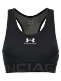 Balenciaga Black Polyester Sport Bra