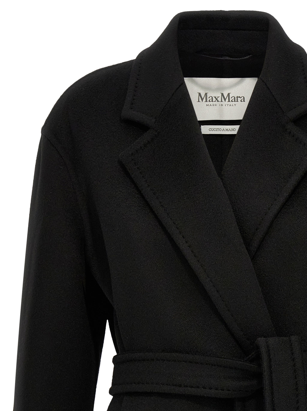 Max Mara Black Cashmere Coat