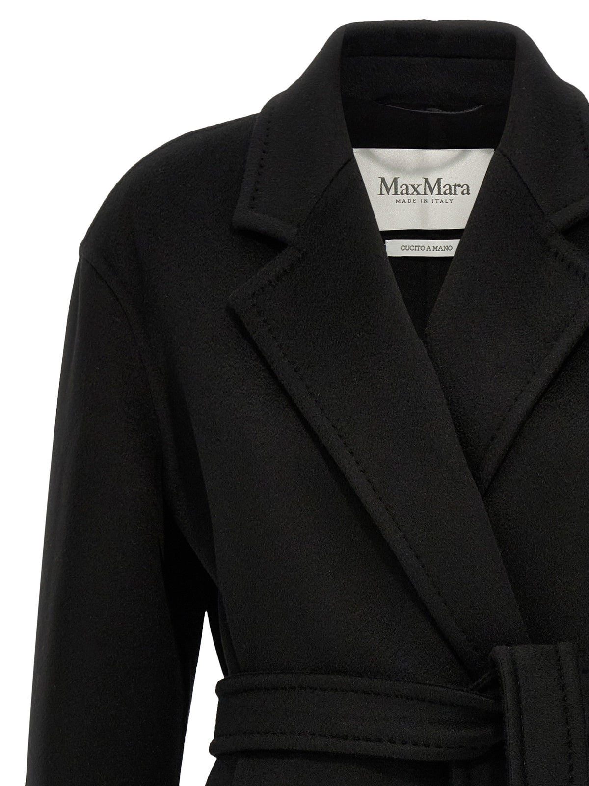 Max Mara Black Cashmere Coat