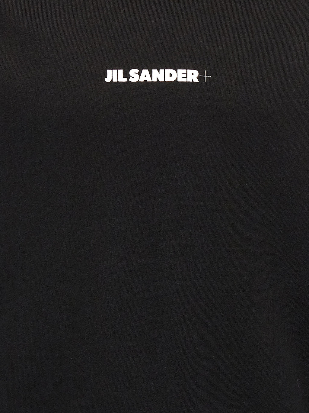 Jil Sander Black Cotton Sweatshirt