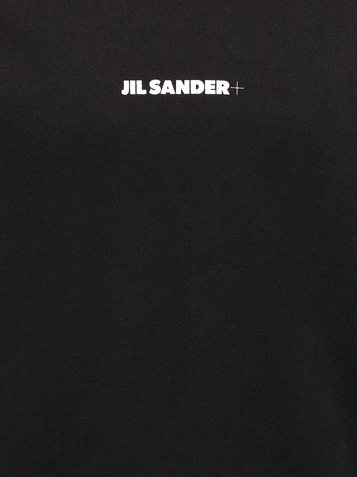 Jil Sander Black Cotton Sweatshirt