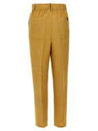 Max Mara Gold Fluorofiber Dress Pants