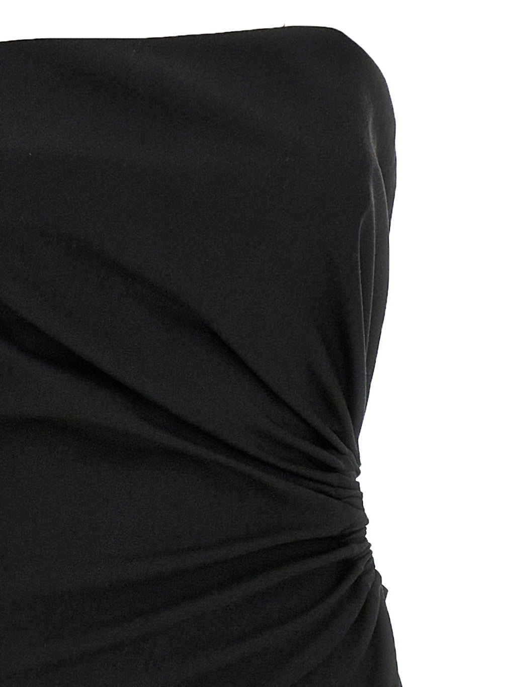 Max Mara Black Virgin Wool Long Dress