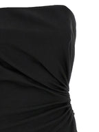 Max Mara Black Virgin Wool Long Dress