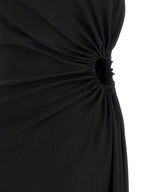 Max Mara Black Virgin Wool Long Dress