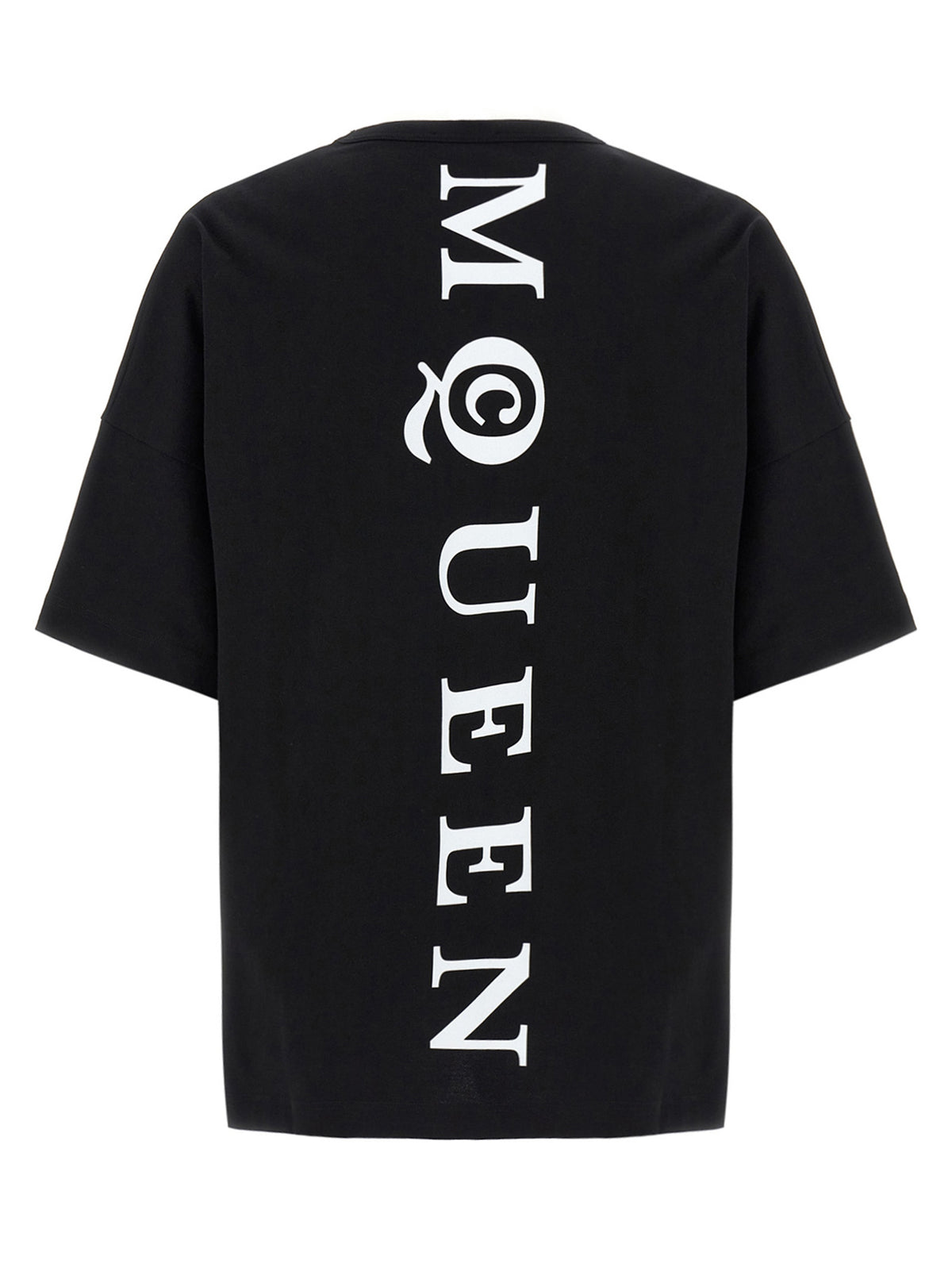 Alexander McQueen Bicolor Cotton T-Shirt