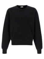 Saint Laurent Black Cotton Sweatshirt