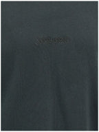 Saint Laurent Black Cotton T-Shirt