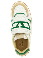 Valentino Garavani Multicolor Leather Athletic Sneakers