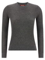 Max Mara Gray Silk Cardigan