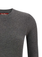 Max Mara Gray Silk Cardigan