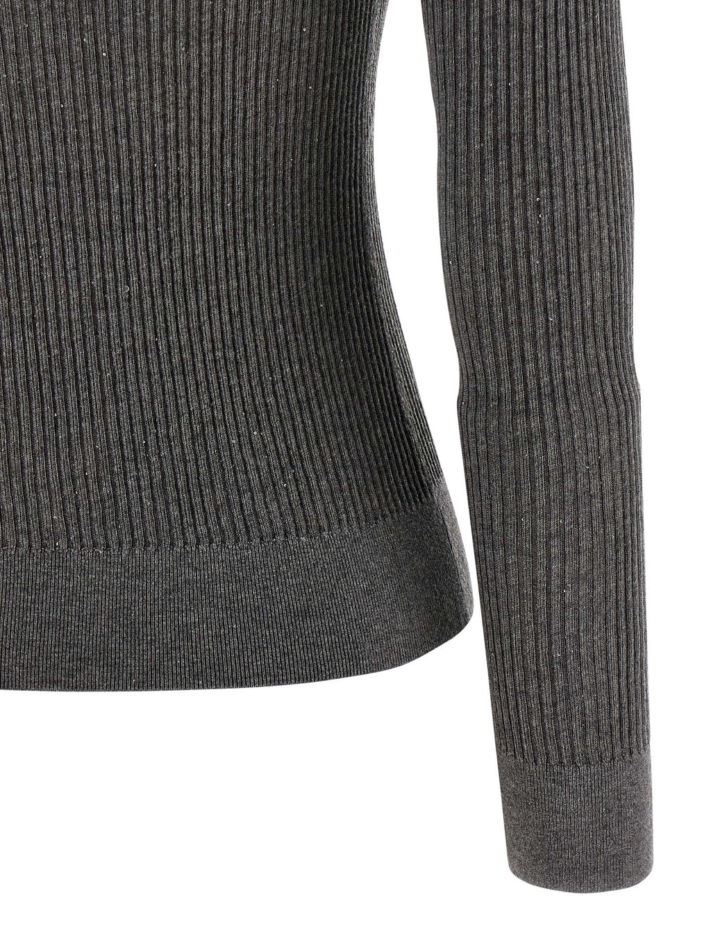 Max Mara Gray Silk Cardigan